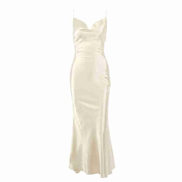 Chiffon Maxi Women Dresses Sleeveless Robe Plus Size Summer - Image 5