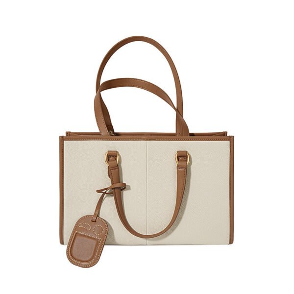 Commuting Large Capacity Shoulder Bag Niche New Style Fashion Retro Color Matching - Image 6
