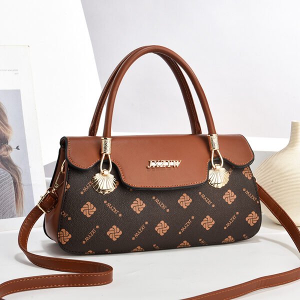 Vintage Exquisite Letter-printed Women's Handbag Fashion Printed Casual Simple Handbag Women's Cross-body Bag - Image 3