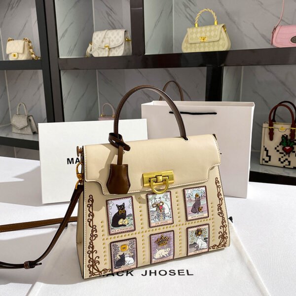 Fashion Kelly Large Commuter Bag - Portable Birkin Bag - Image 7