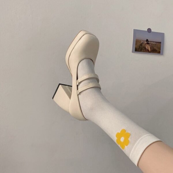 Women’s Thick-Heeled High Heel Shoes – Elegant, Comfortable, and Stylish Pumps - Image 4