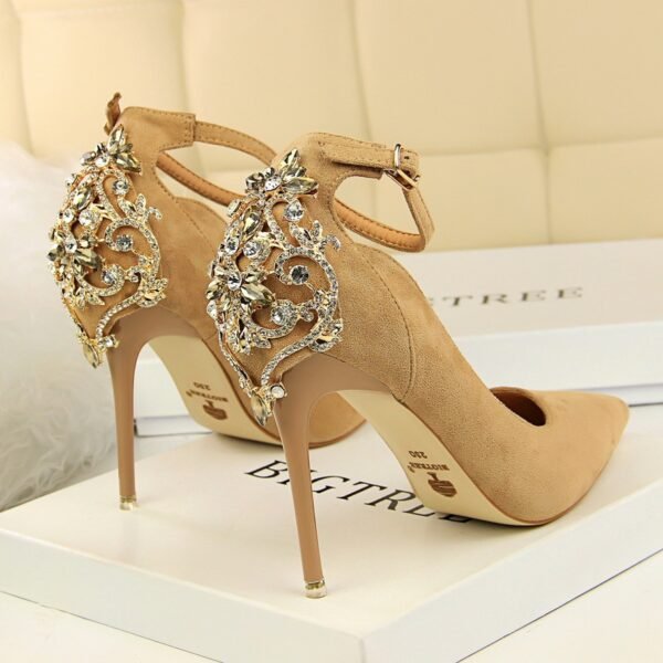 Elegant High Heel Wedding Shoes for Brides – Pointed Toe - Image 6