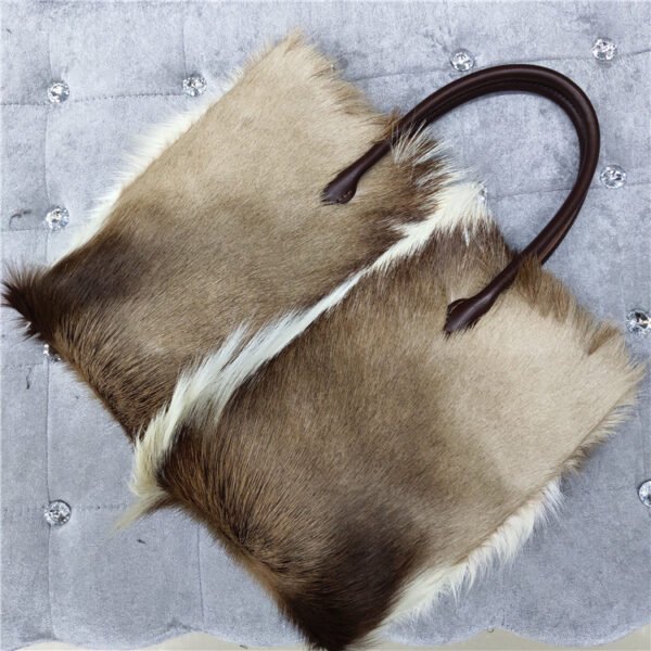 European & American Minimalist Cowhide Handle Handbag for Women - Image 3