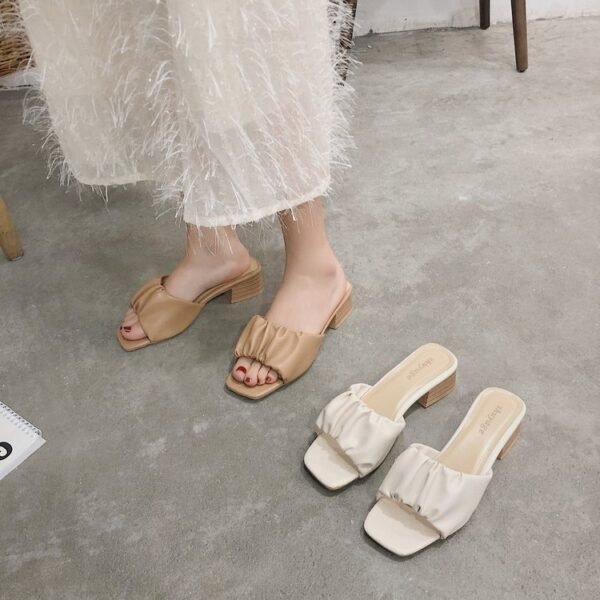 Square head high heels - Image 3