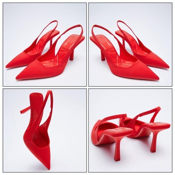Thin Heel Pumps for Women – Elegant Wedding & Party Shoes - Image 3