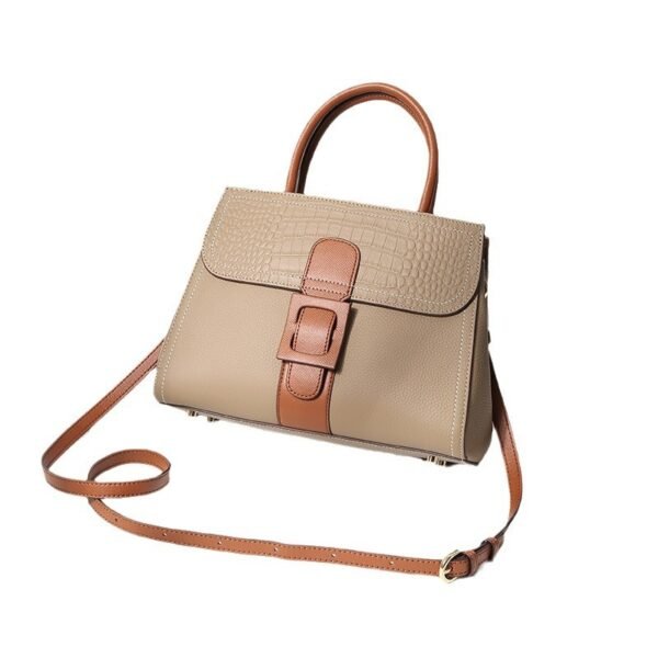 Women's Fashion Crossbody Handbag Contrast Color - Image 8