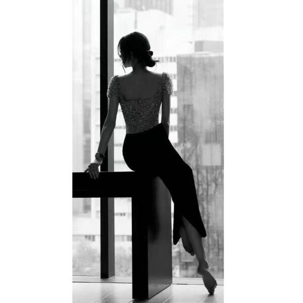 Women’s Party Celebrity Dress – Elegant Fashion Temperament - Image 2