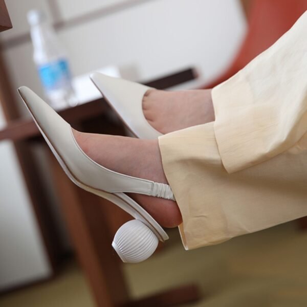 Female spherical heel high heels - Image 5