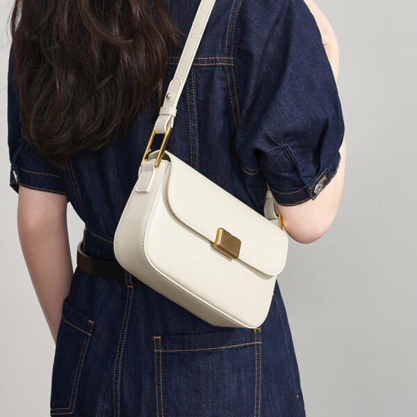 Women’s Genuine Leather Crossbody Shoulder Bag – Stylish Everyday Handbag - Image 6