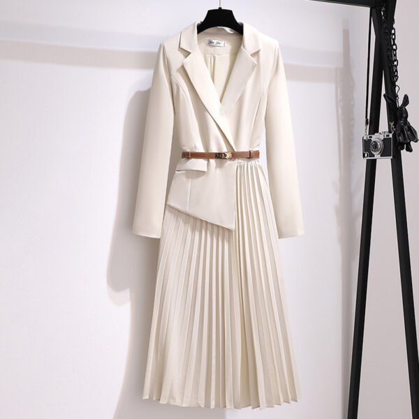 Women’s Business Suit Dress with Sling Belt – Elegant Office & Formal Wear - Image 5
