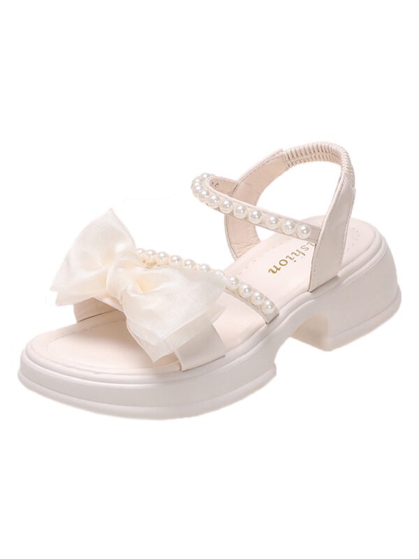 Women’s Mid Heel Bowknot Shoes – Elegant Casual Party Sandals - Image 4