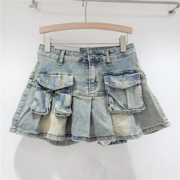 Fashion Personality Denim Little Short Dress Women - Image 4