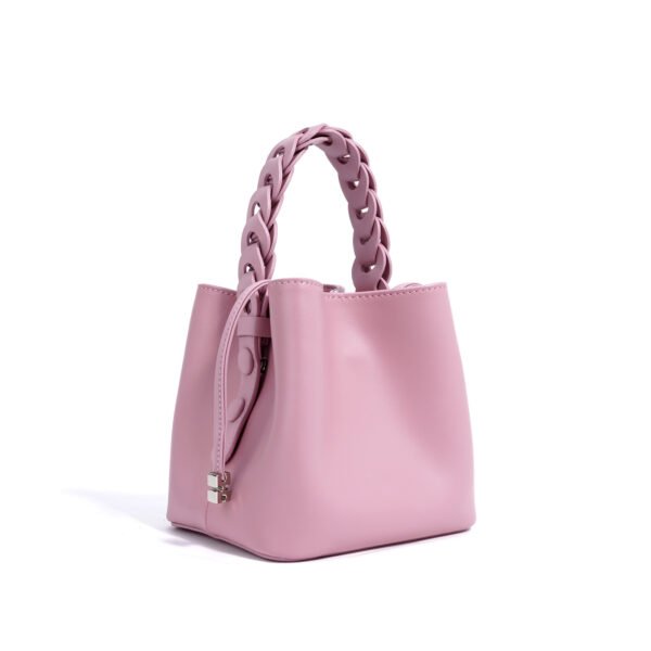Hand-woven Fashion Mini Crossbody Bucket Bag – Stylish Women’s Shoulder Bag - Image 4