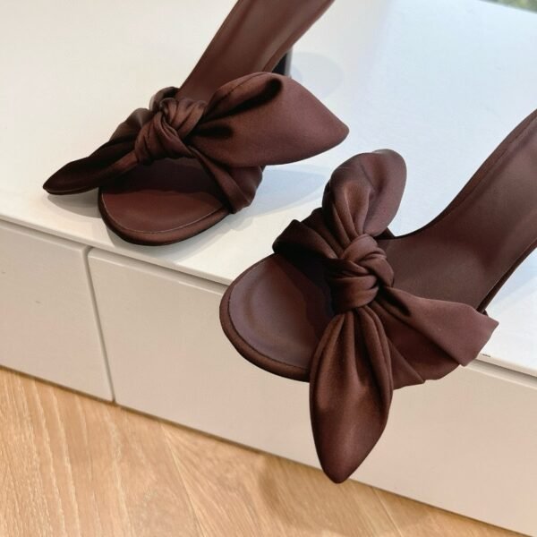 Women's Fashion Bowknot Stiletto Heel Sandals - Image 5