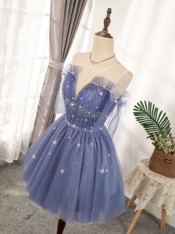 Elegant Women Short Dress – High-End Slim Fit Party - Image 6