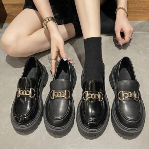 Leather British Style Shoes