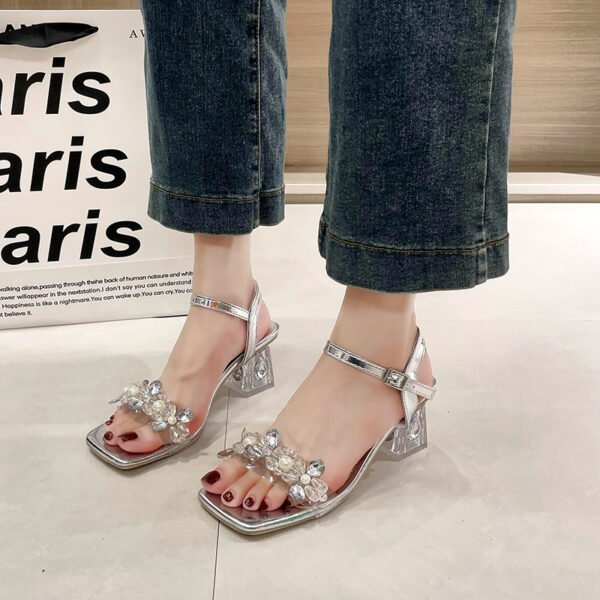 Rhinestone High Heels