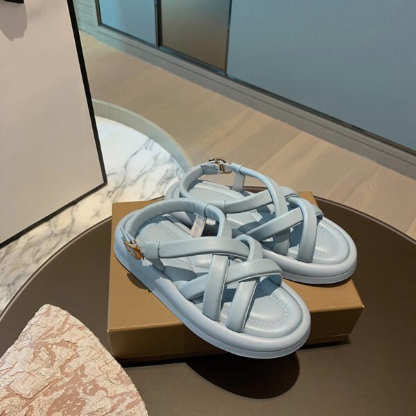 Casual Thick-soled Sandals Women's Summer Open-toe Thin Straps - Image 2
