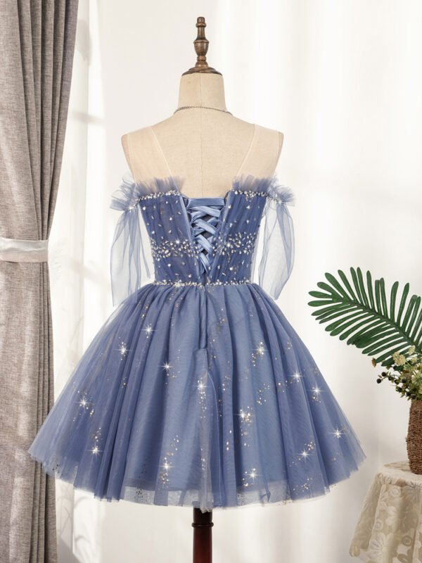 Elegant Women Short Dress – High-End Slim Fit Party - Image 3
