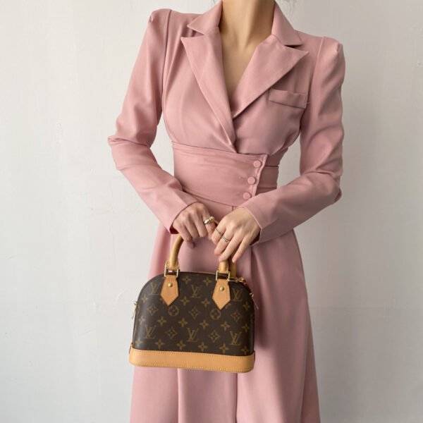 Women’s Fashion Long Suit Dress – Elegant Office & Formal Wear - Image 9