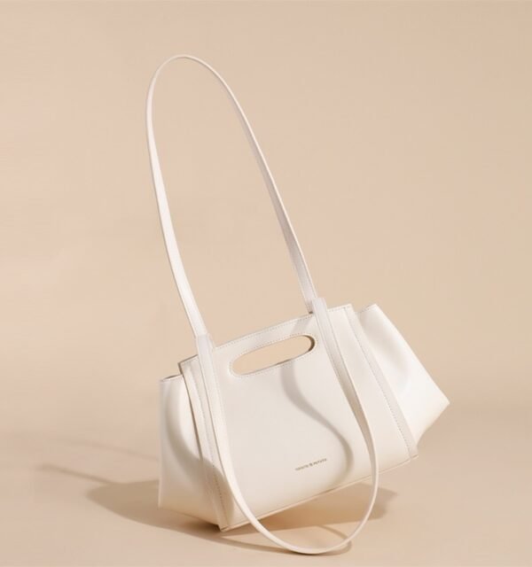 Cowhide Bag – Versatile Women's Underarm Shoulder Handbag - Image 3