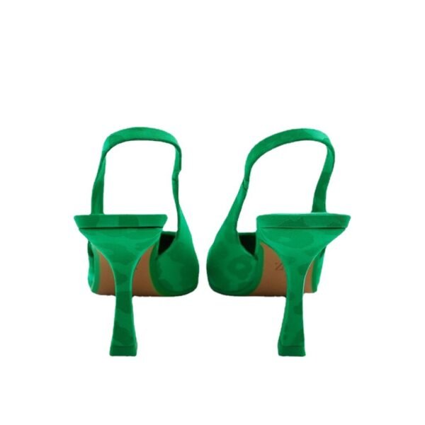 Fashion High Heel Sandals Stiletto Back Strap Pointed Toe - Image 4