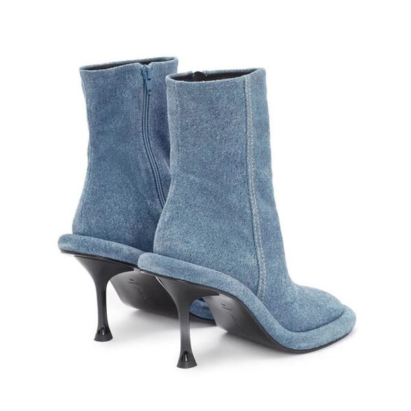 Cowboy Round Toe High Heels Boots - Image 6