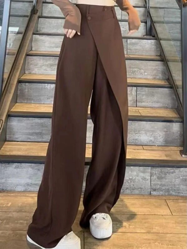 Irregular Wide leg Pants – Women’s Loose Trousers for Casual & Street Fashion - Image 7