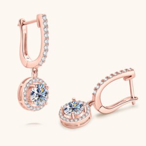 Light Luxury Diamond Earrings