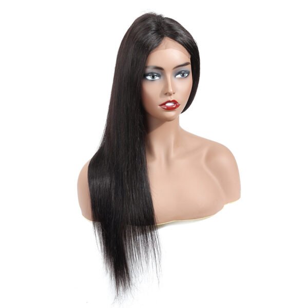 Lace Real Human Hair Wig – Natural Hairline Full Head Wig - Image 5