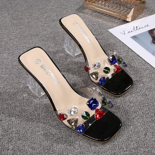 Women’s Plus Size Low Cut Sandals – Comfortable Wide Fit Summer Shoes - Image 8