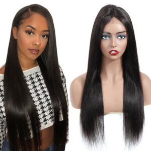 lace real human hair wig