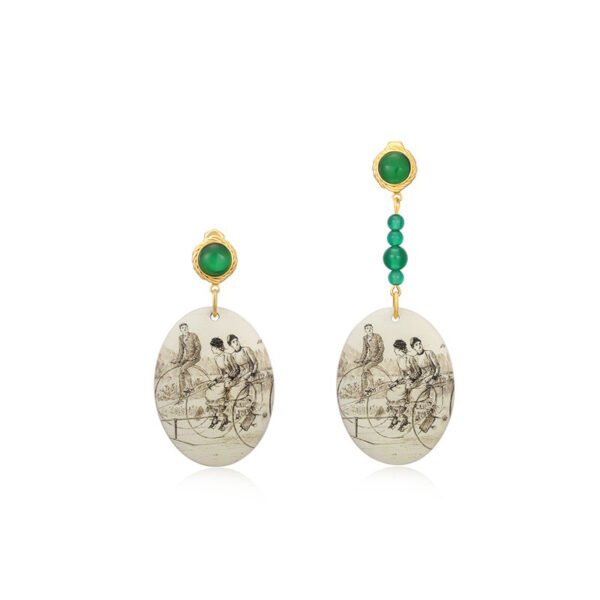 Women’s High-end Retro Earrings – Niche Vintage Statement Jewelry - Image 3