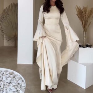 Dubai Robe Slim Fit Dress