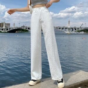 Loose Straight Leg Trousers