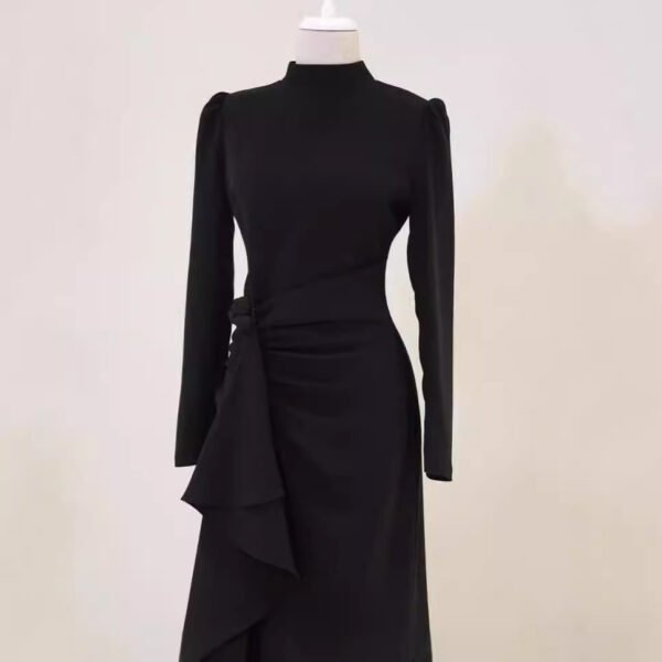 Elegant Three Dimensional Flower Dress for Women – Stylish Party & Evening Wear - Image 6