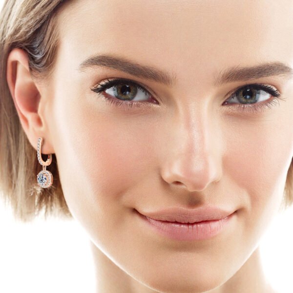 Light Luxury Diamond Earrings – High-End Special Design Women’s Jewelry - Image 6