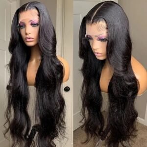 front lace big wave curly hair wig