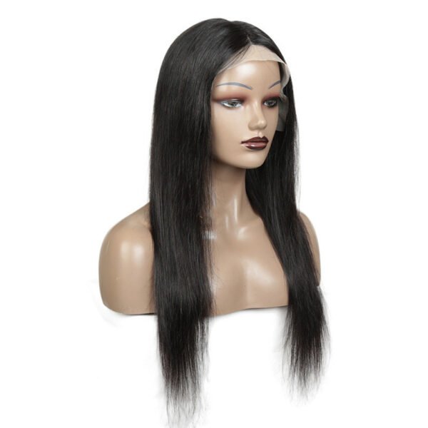 Lace Real Human Hair Wig – Natural Hairline Full Head Wig - Image 3