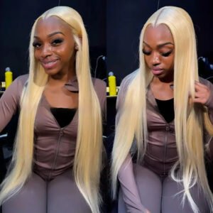 613 Blonde Human Hair Wig