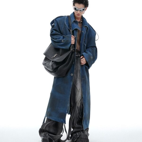 Long Denim Coat