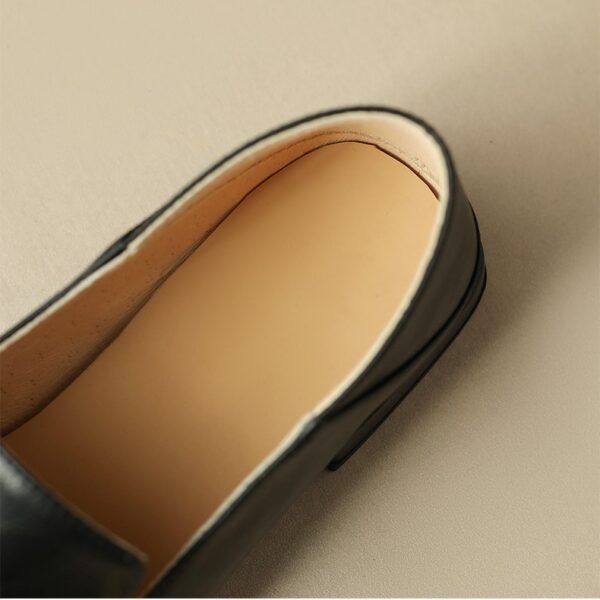 Chic Square-Toe Thick Heel Shoes for Women - Image 6