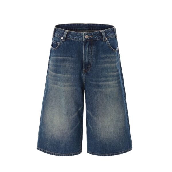 Women’s Washed Wide-Leg Jeans – American High Street Style Denim - Image 5