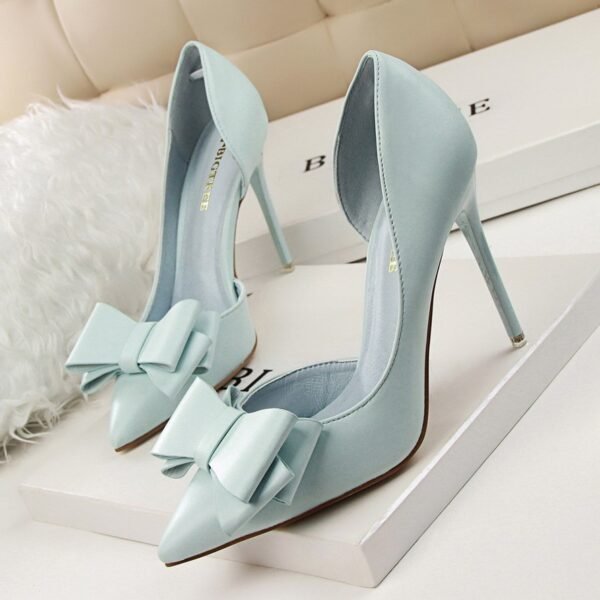 Pointed Toe Side Cutout Flats for Women