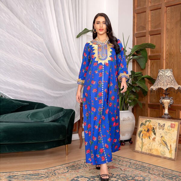 Dubai Abaya Dress for Women – Modest Middle Eastern Style - Image 5