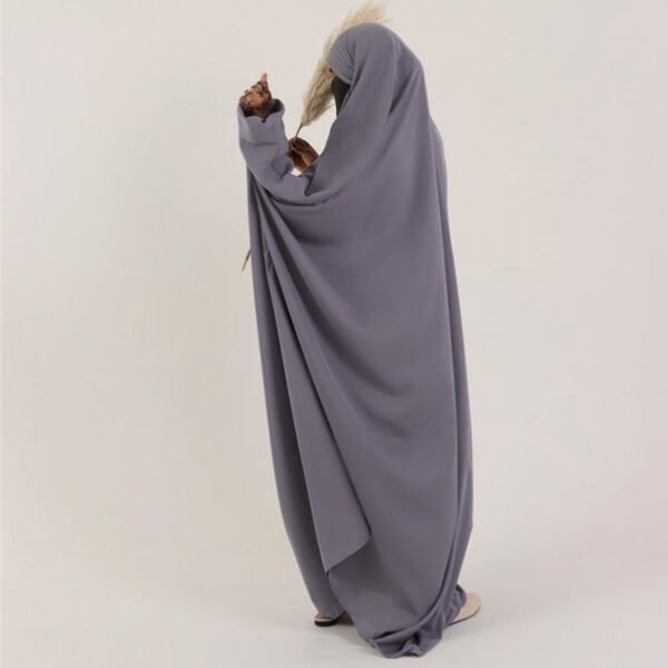 One-Piece Dubai Prayer Abaya – Turkish Style Islamic Dress - Image 10