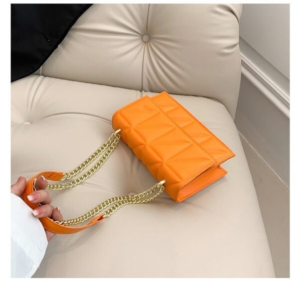 Women’s Small Square Chain Crossbody Bag – Fashion Shoulder Purse - Image 4