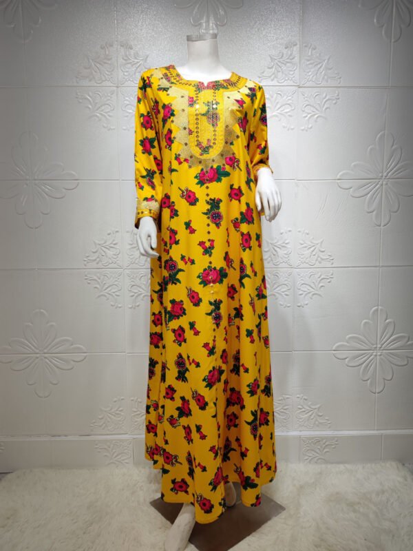 Dubai Abaya Dress for Women – Modest Middle Eastern Style - Image 6