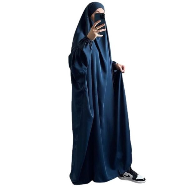 One-Piece Dubai Prayer Abaya – Turkish Style Islamic Dress - Image 5