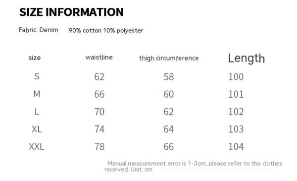 Women’s Retro Patchwork Wide-Leg Jeans – High Waist Cropped Fit - Image 5